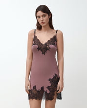 Bamboo Chemise spaghetti strap 03329 ash rose