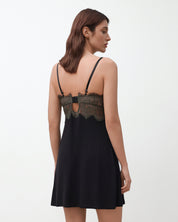 Bamboo Chemise breast support 03342 black
