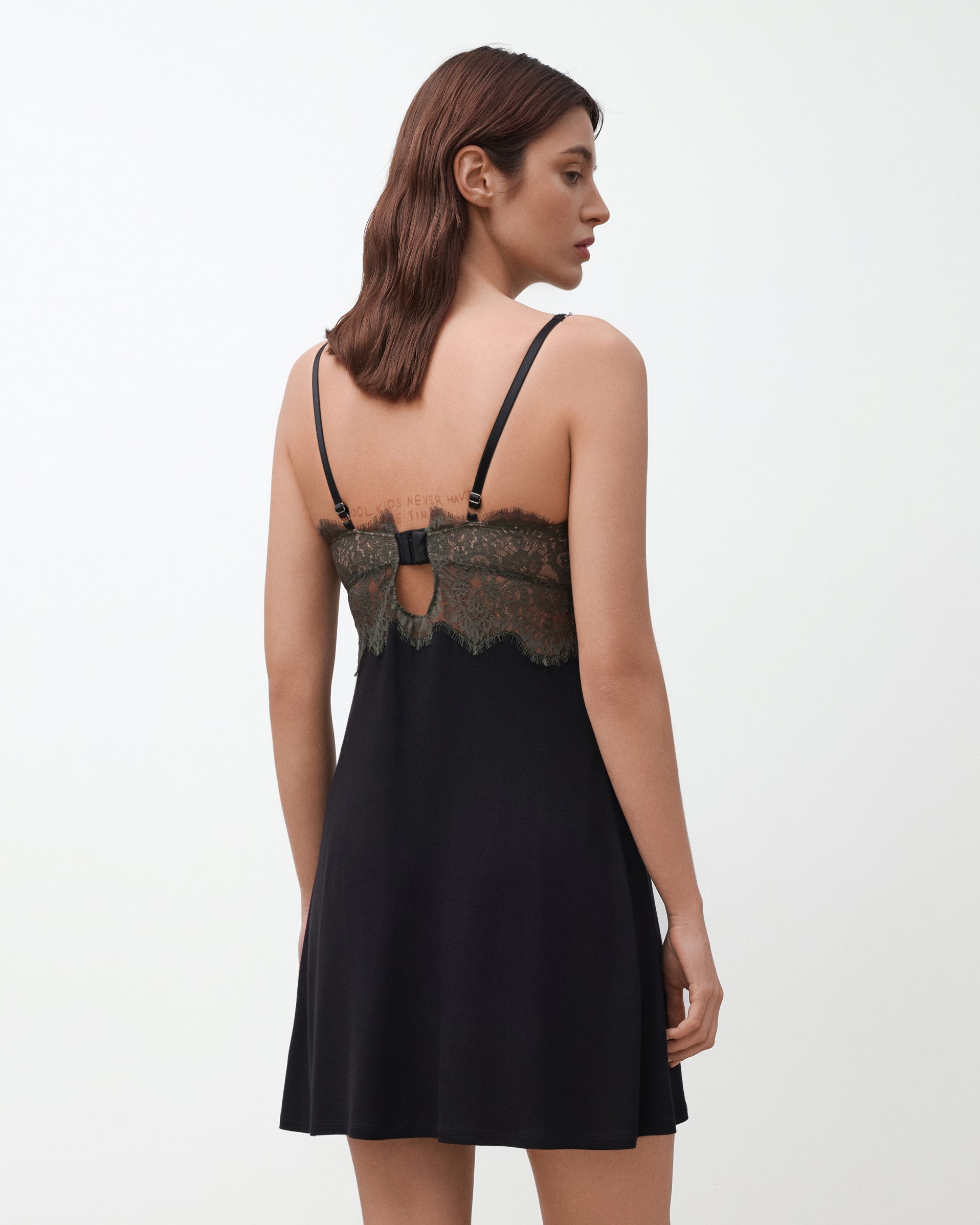 Bamboo Chemise breast support 03342 black