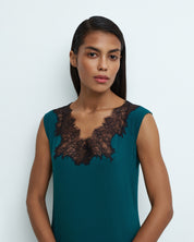 Bamboo Chemise 03320 midnight pine