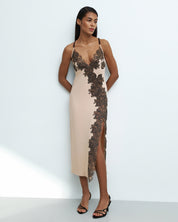 Bamboo Nightgown 03347 almond milk