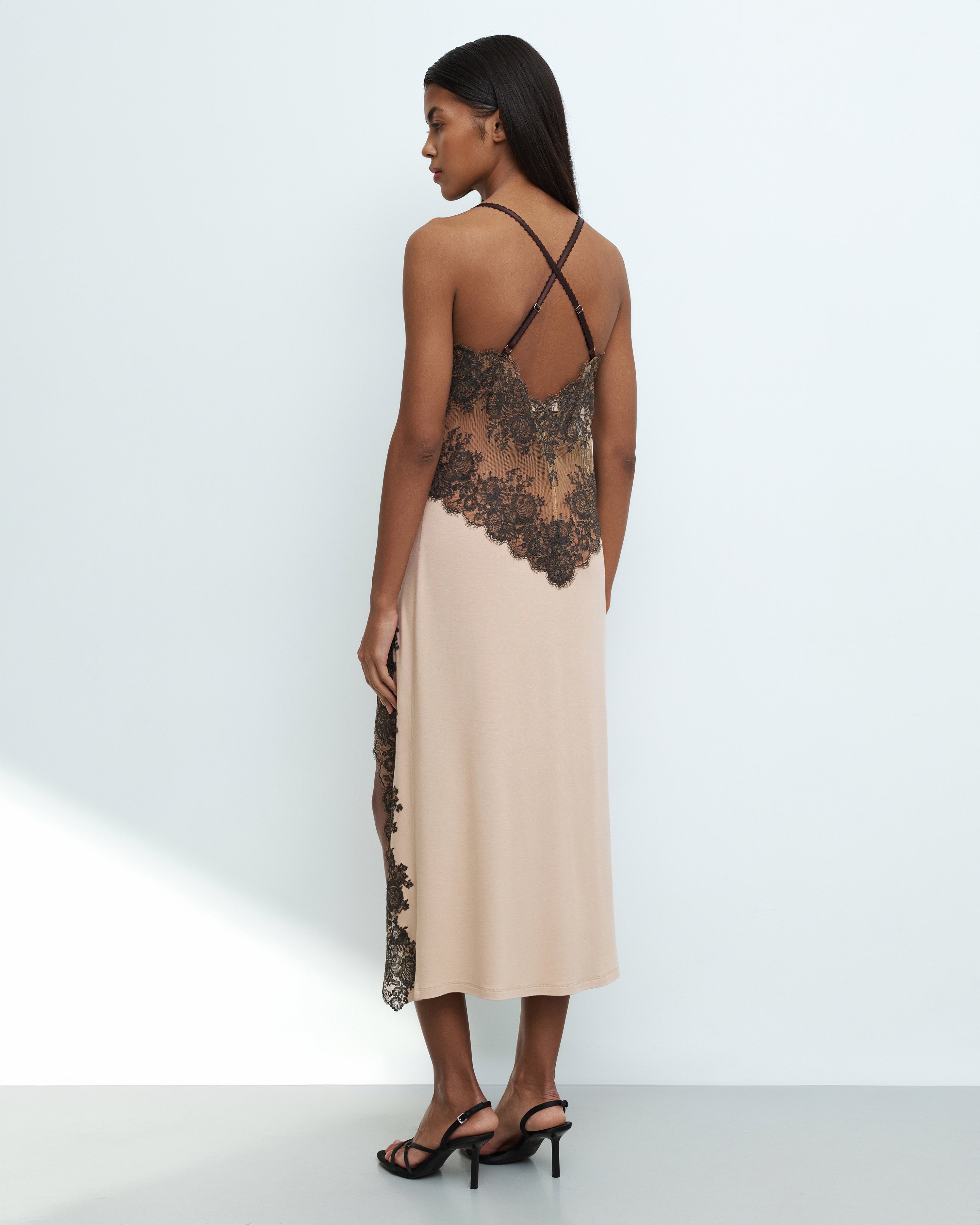Bamboo Nightgown 03347 almond milk