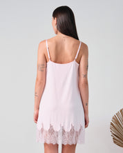 Bamboo Chemise spaghetti strap 03329 pink