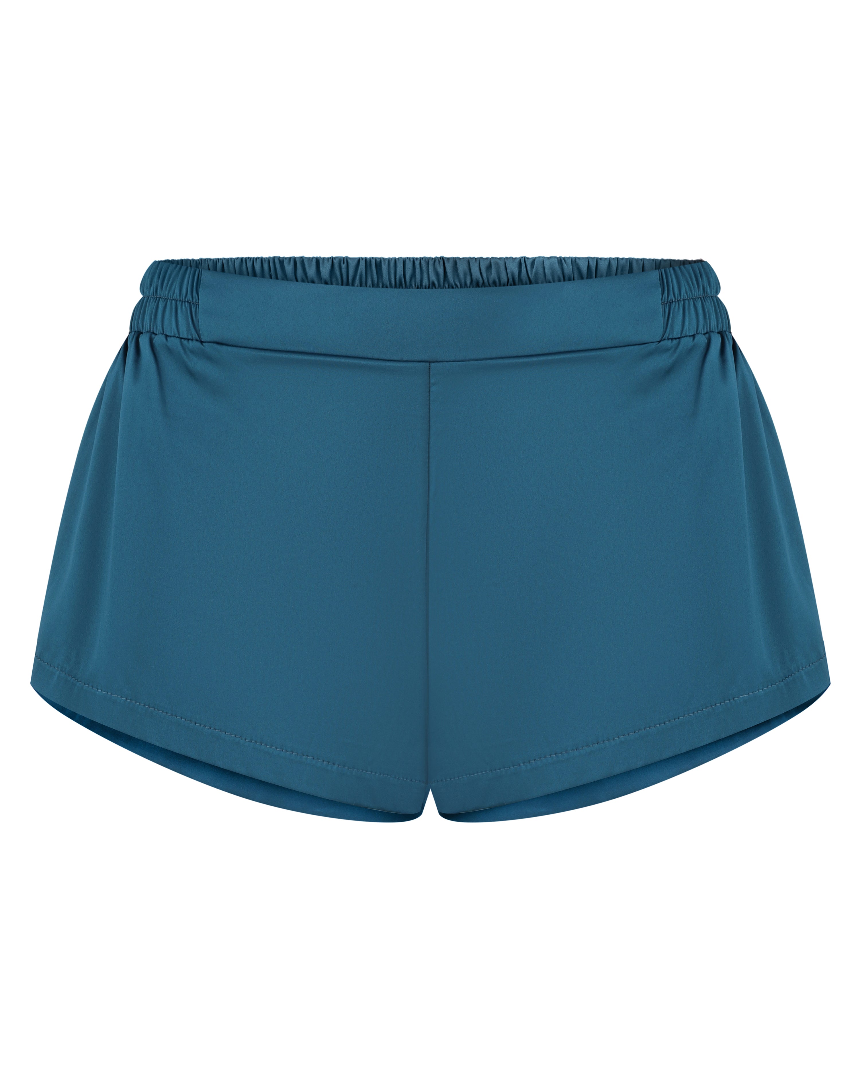 Satin cami shorts Set S03416 emerald
