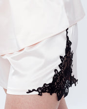 Satin cami shorts Set S03191 pink