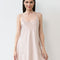 Satin Chemise spaghetti strap S03198 blush