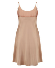 Satin Chemise spaghetti strap S03198 gold