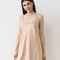 Satin Chemise spaghetti strap S03198 gold