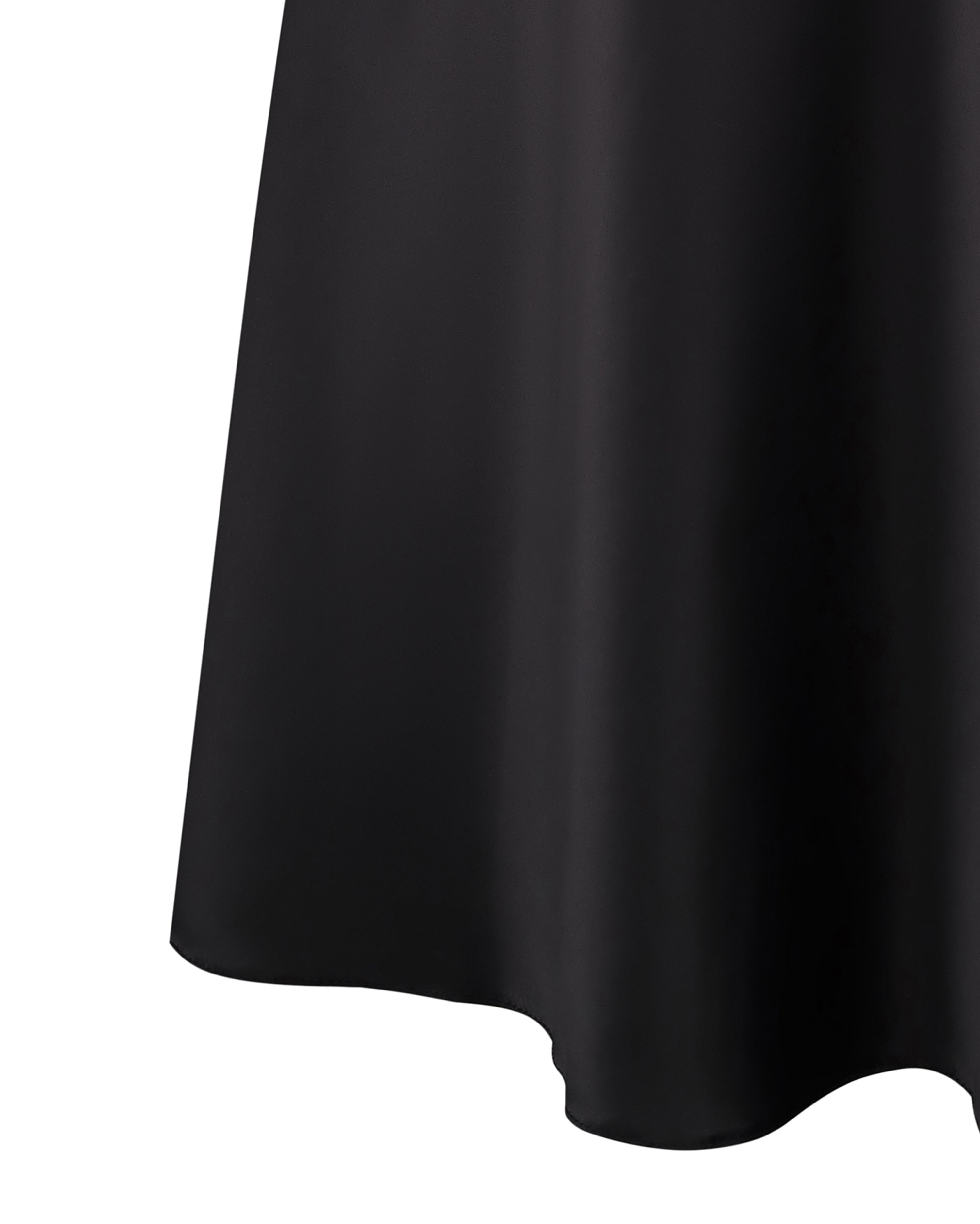 Satin chemise Babydoll S03199 black
