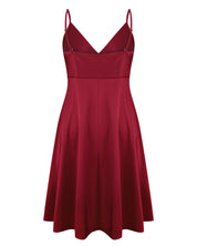Satin chemise Babydoll S03199 burgundy