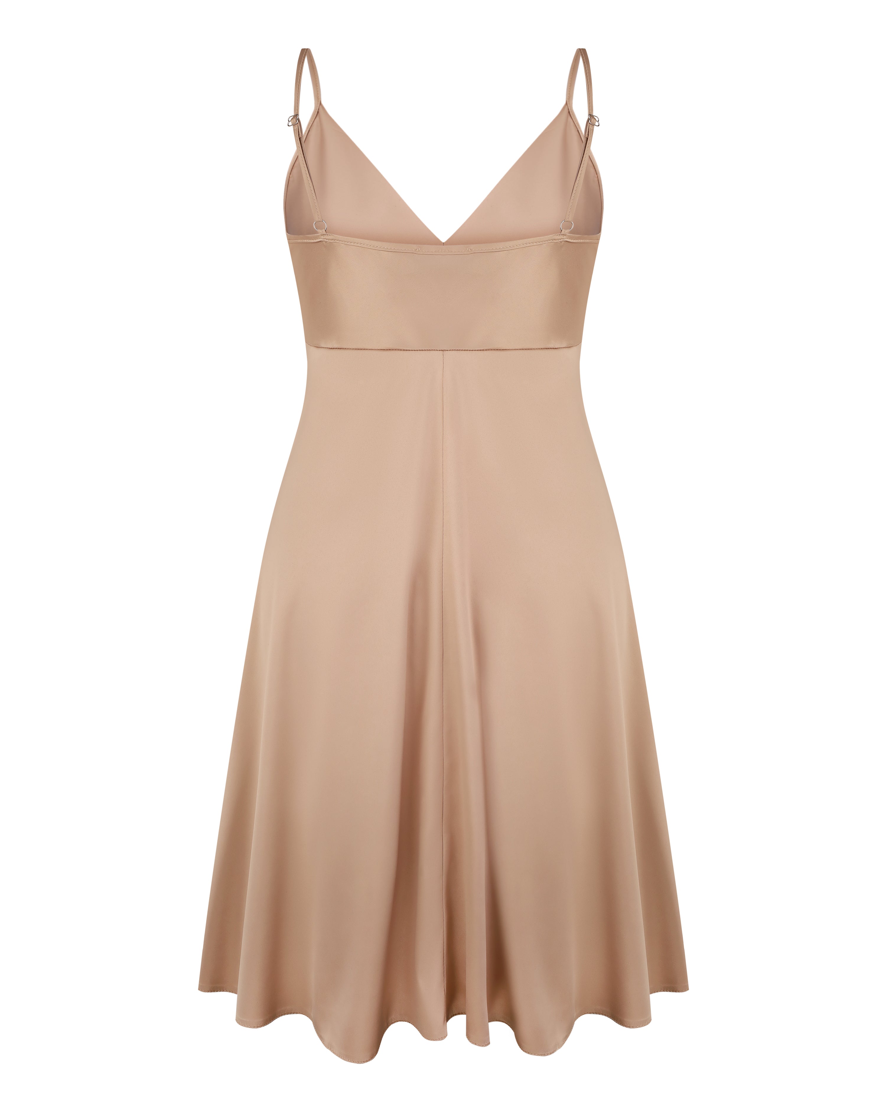 Satin chemise Babydoll S03199 gold