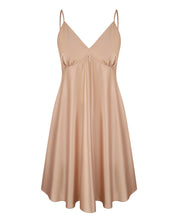 Satin chemise Babydoll S03199 gold
