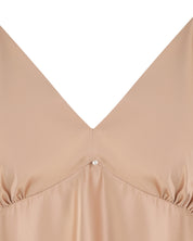 Satin chemise Babydoll S03199 gold