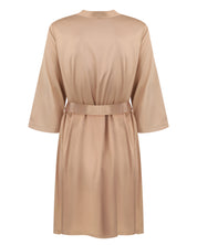 Satin 3/4 sleeve Robe S03200 gold