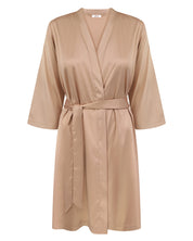 Satin 3/4 sleeve Robe S03200 gold