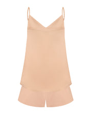 Satin cami shorts Set S03400 gold