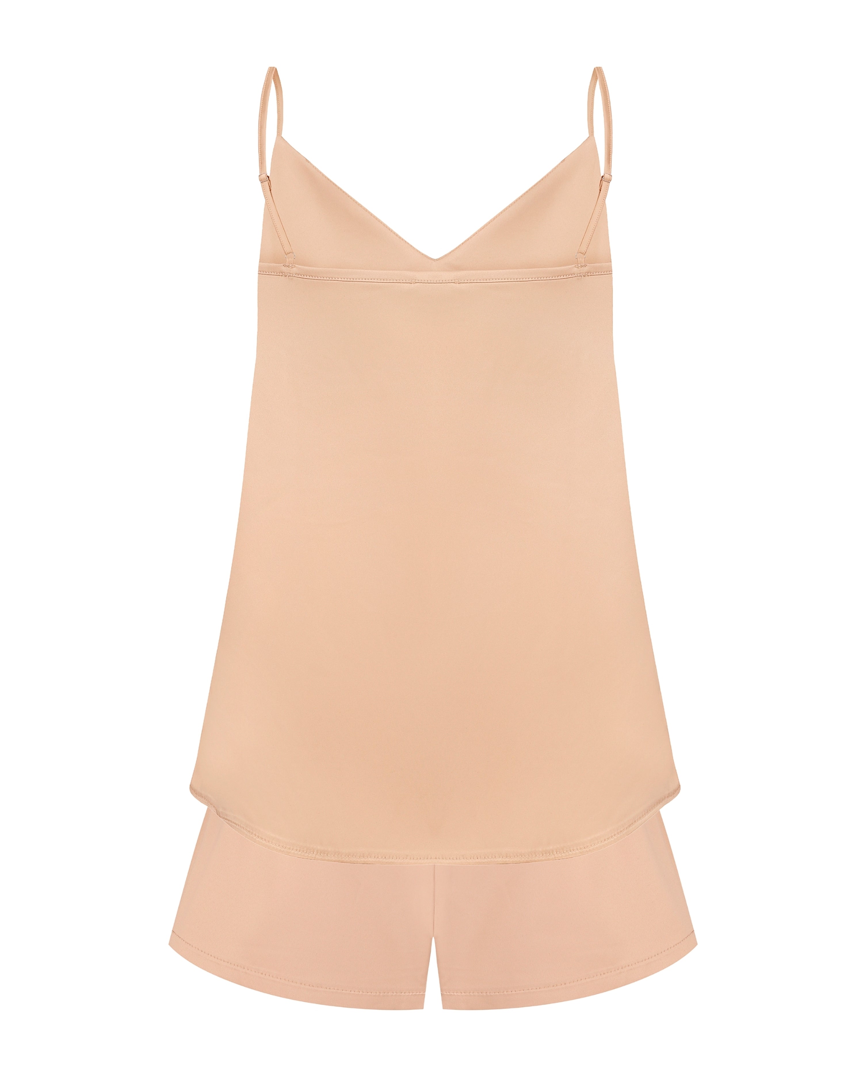 Satin cami shorts Set S03400 gold