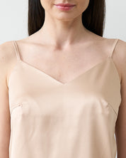 Satin cami shorts Set S03400 gold