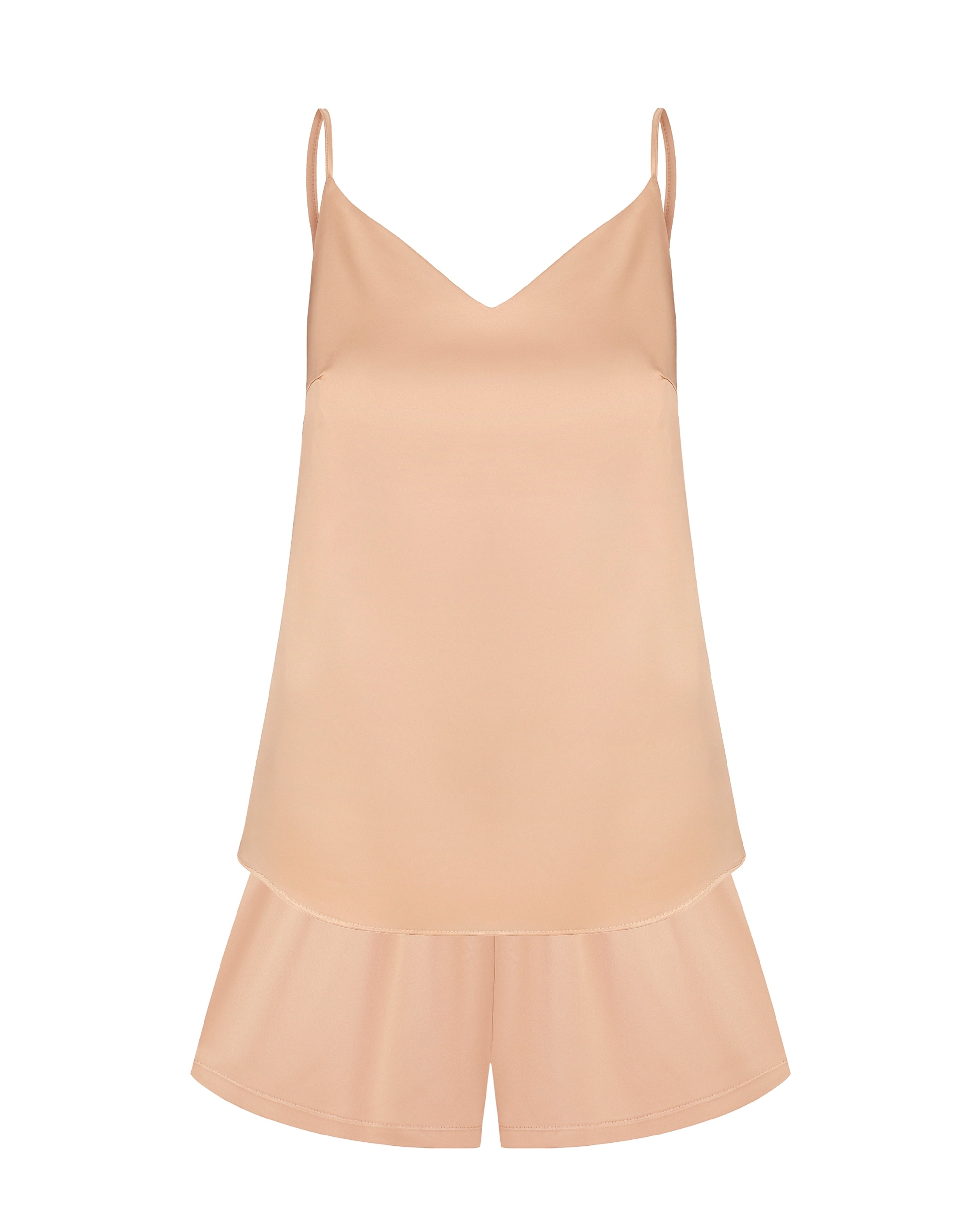 Satin cami shorts Set S03400 gold