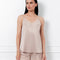 Satin cami shorts Set S03412 rose gold