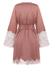 Satin Robe S03417 wood rose