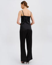 Satin camisole Pajama S03419 black