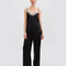 Satin camisole Pajama S03421 black